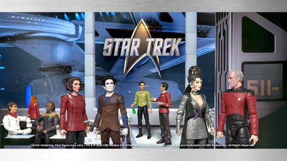 The Nacelle Company - Star Trek: The Next Generation - Yesterday's Enterprise Captain Garrett Actionfigur