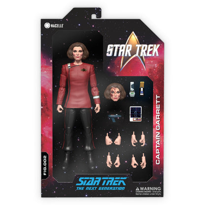 The Nacelle Company - Star Trek: The Next Generation - Yesterday's Enterprise Captain Garrett Actionfigur