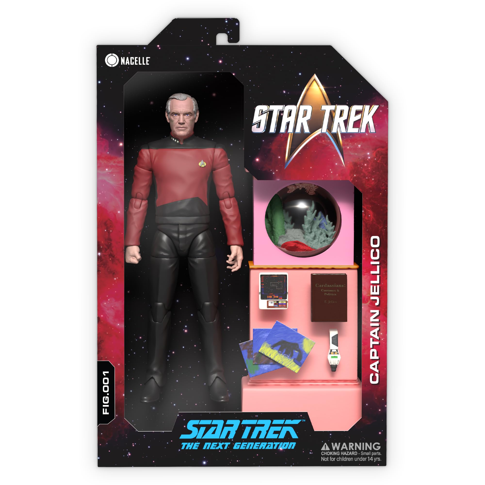 The Nacelle Company - Star Trek: The Next Generation - Captain Jellico Actionfigur