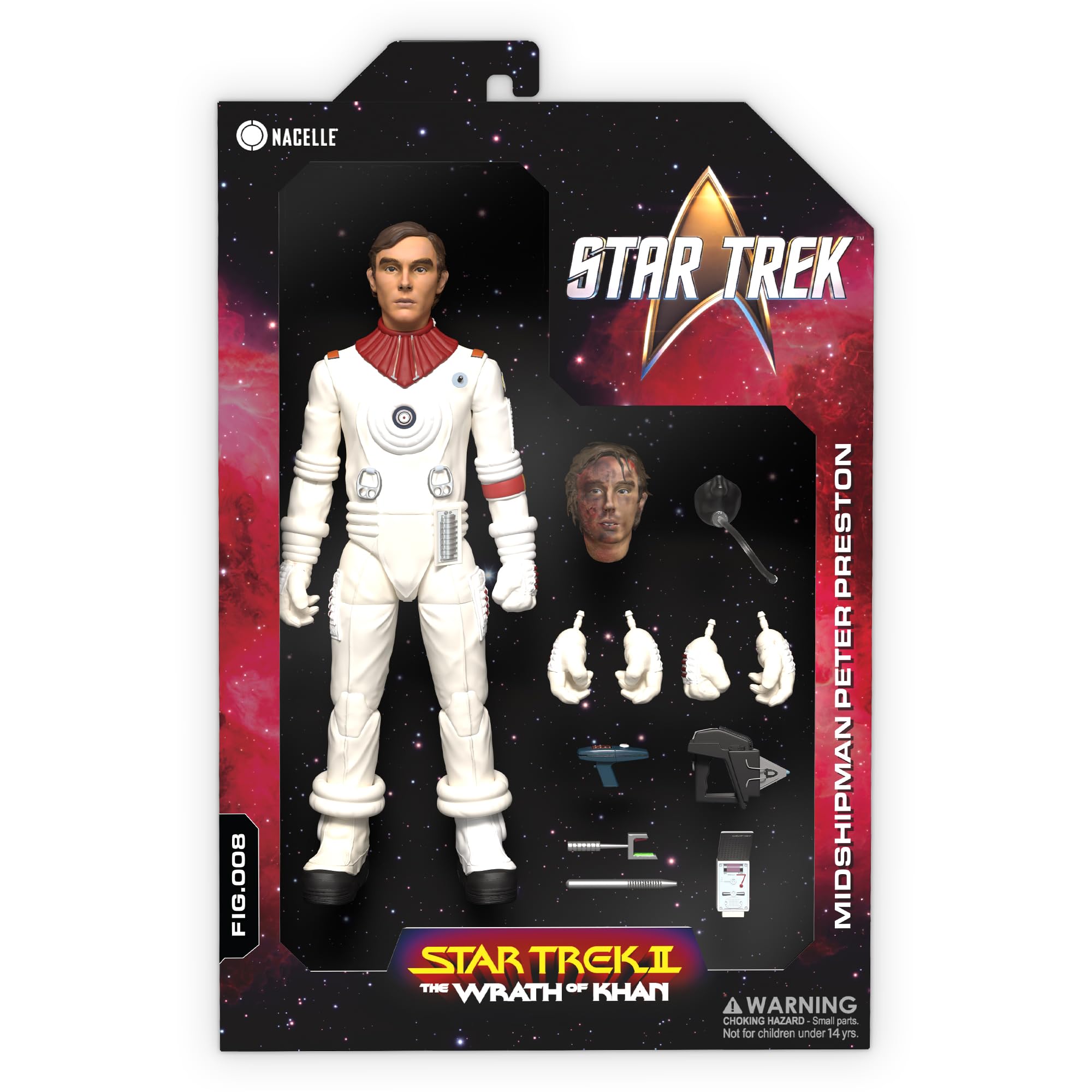 The Nacelle Company - Star Trek II: Der Zorn des Khan - Peter-Preston-Actionfigur