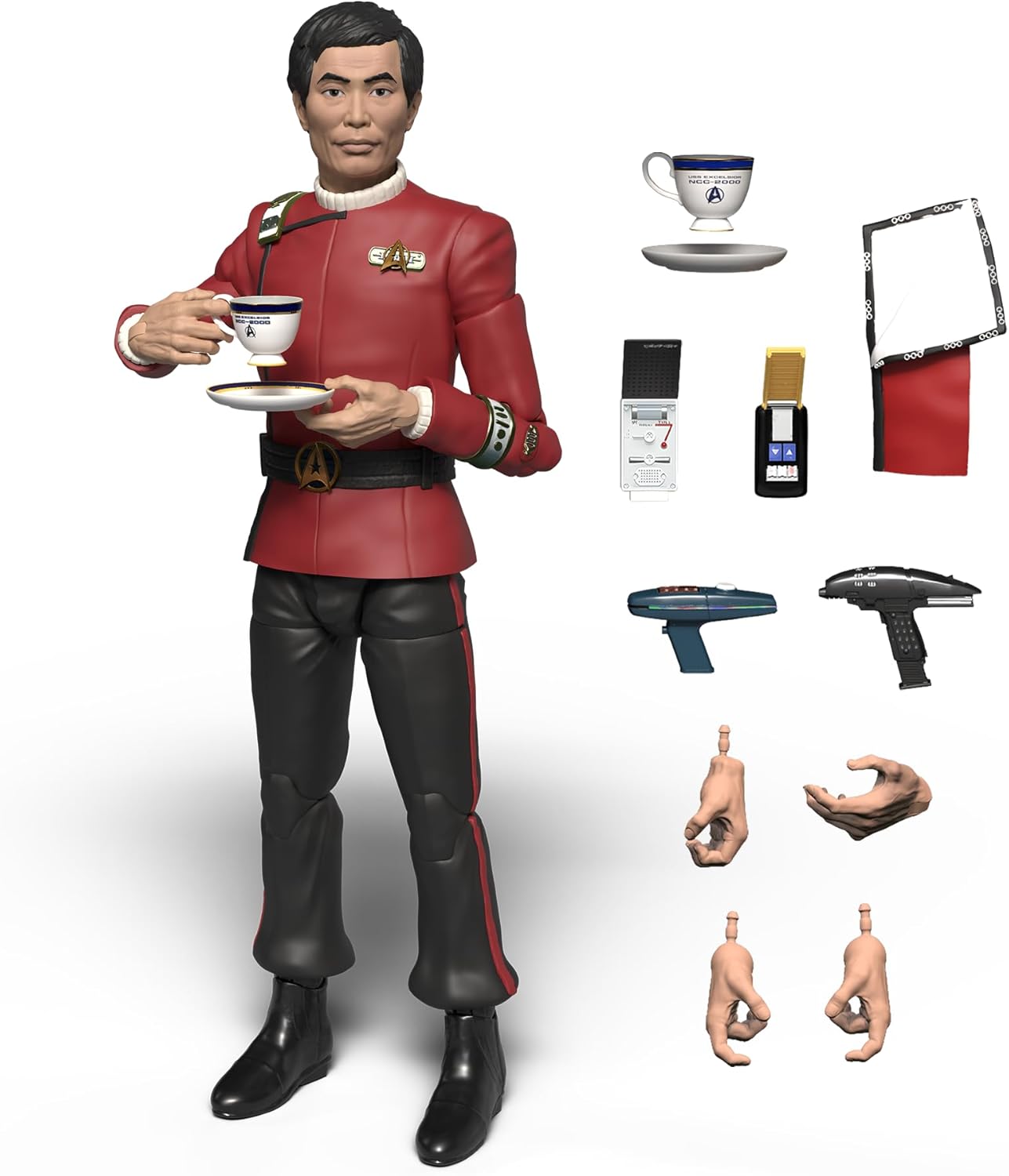 The Nacelle Company - Star Trek VI: Das unentdeckte Land - Captain Sulu Actionfigur