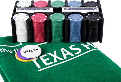 Pokerset Compleet Met Kleed