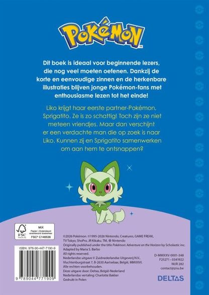 Deltas - Pokemon eerste leespret - De eerste schooldag van Liko