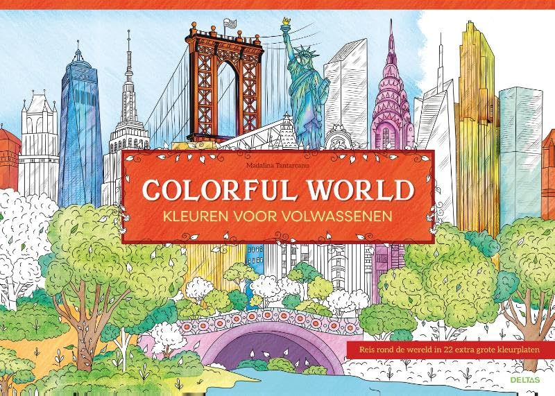 Deltas - Colorful World - Kleuren voor Volwassenen