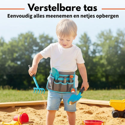 Gardena Tuingereedschapset voor Kinderen met Tas – Kindertuingereedschap Set met Schep Hark en Schoffel – Tuinspeelgoed en Buitenspeelgoed voor Tuin Speelgoed voor Kinderen