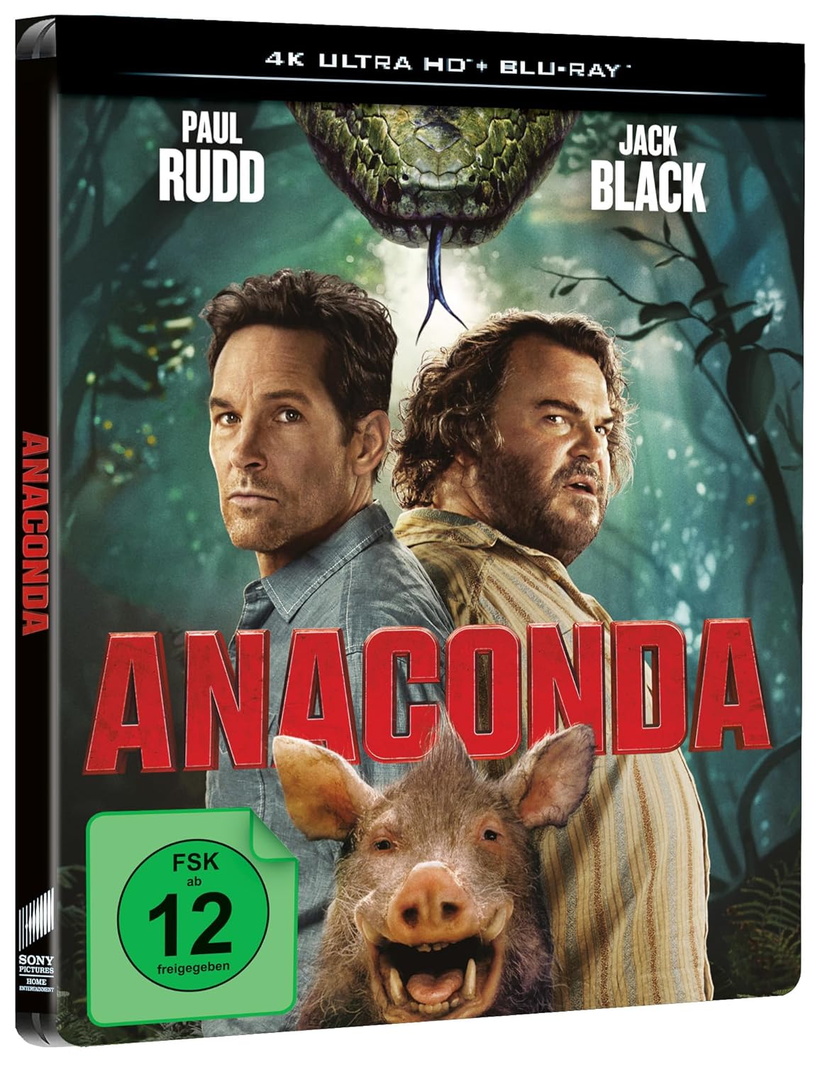 Anaconda (Limitiertes Steelbook, 4K-UHD+Blu-ray