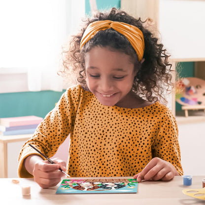 Ravensburger - Creart Serie D Picnic met puppy's | Schilderset voor kinderen | Schilderen op nummer bevat alles wat nodig is | Spelletjes kinderen 9 jaar of ouder | Creart Ravensburger 9 jaar