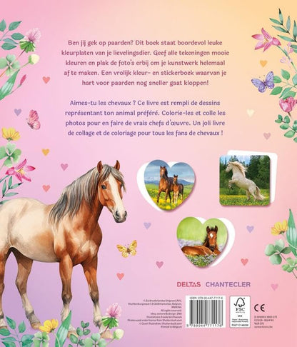 Deltas - Dream Horses Sticker Parade - Kleurboek