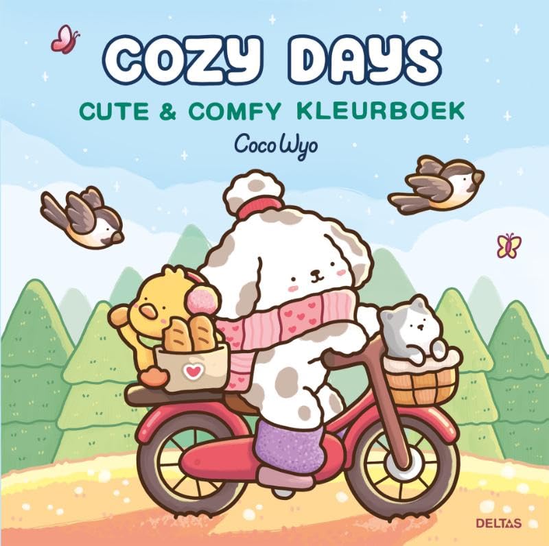 Deltas - Cozy Days Cute & Comfy Kleurboek Coco Wyo