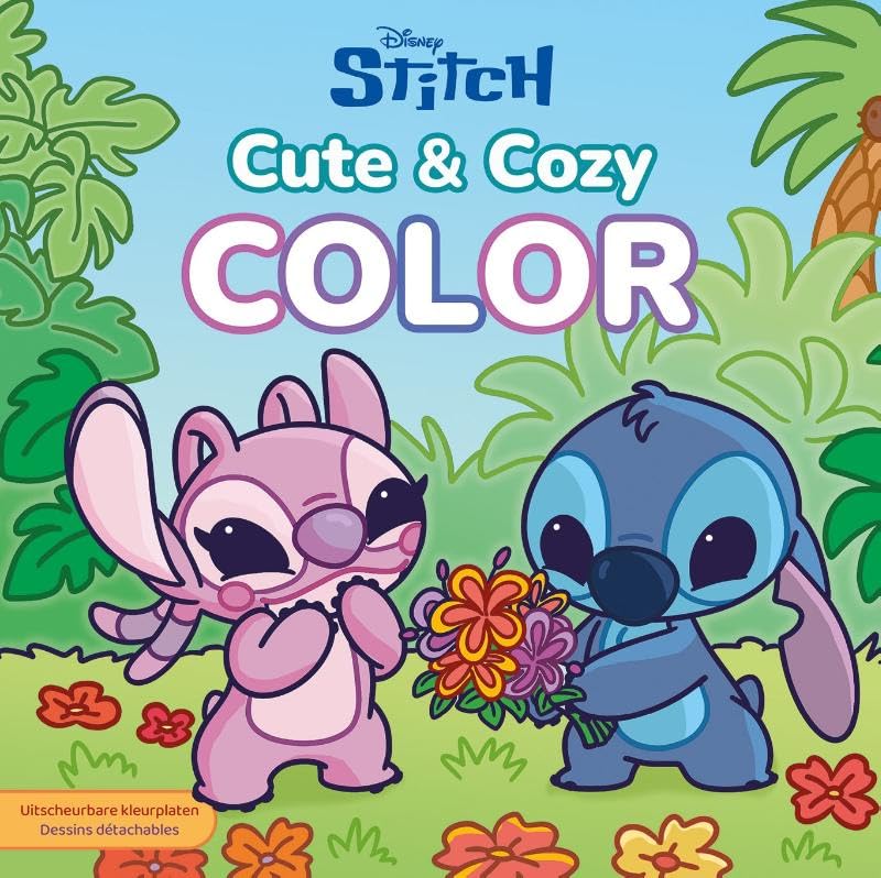 Deltas - Disney Cute & Cozy color Kleurboek Stitch