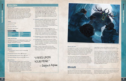 Modiphius Entertainment: Achtung! Cthulhu - The Norway Projekt - Supplement Hardcover RPG Book, 3 Part Campaign, New Cult & Content, Atomic Horror