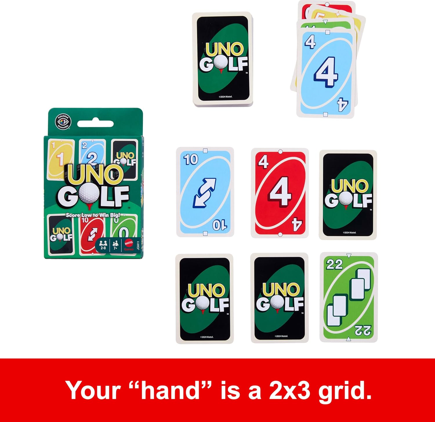 Mattel Games UNO Golf