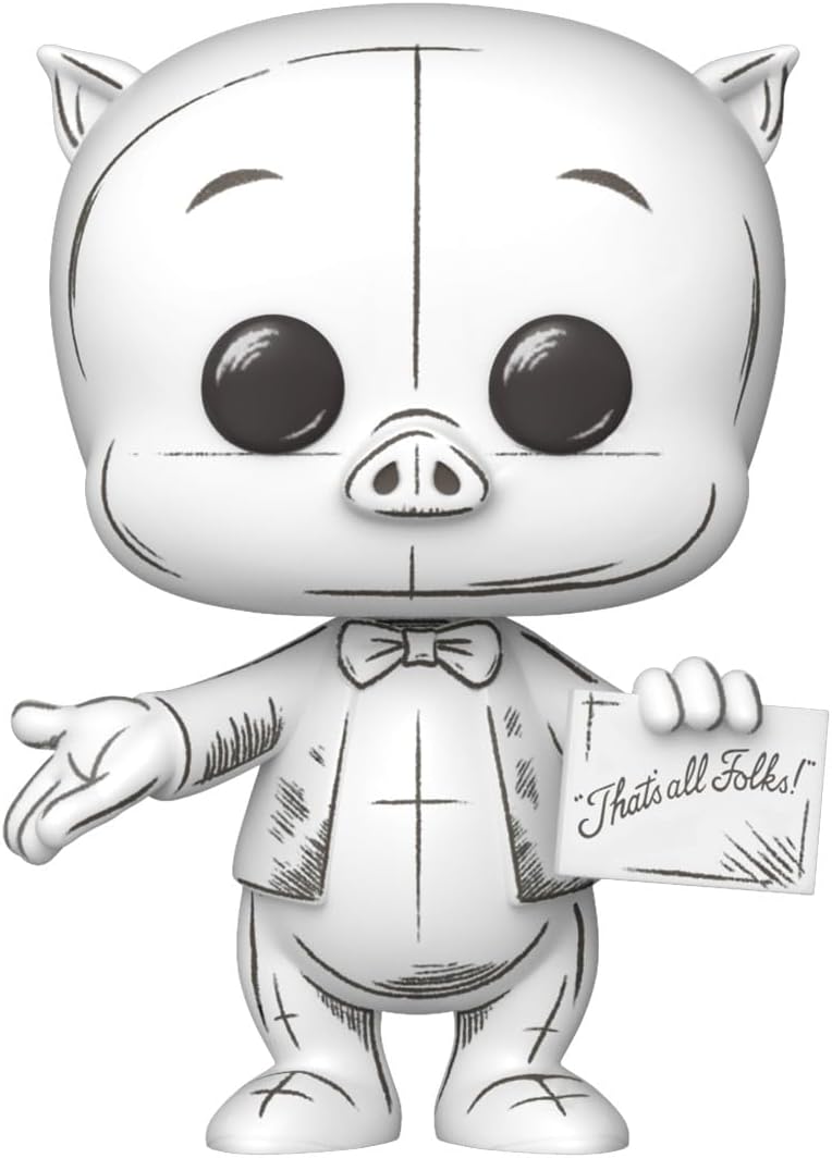 Funko POP! Animation: Looney Tunes - Porky Pig - Collectable Vinyl Figure - Gift Idea - Official Merchandise - Toys For Kids & Adults - Model Figure for Collectors and Display