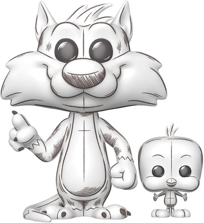Funko POP! & Buddy: Looney Tunes - Sylvester & Tweety - Collectable Vinyl Figure - Gift Idea - Official Merchandise - Toys For Kids & Adults - Model Figure for Collectors and Display