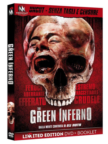 the green inferno (ltd uncut version) (dvd+booklet) DVD Italian Import
