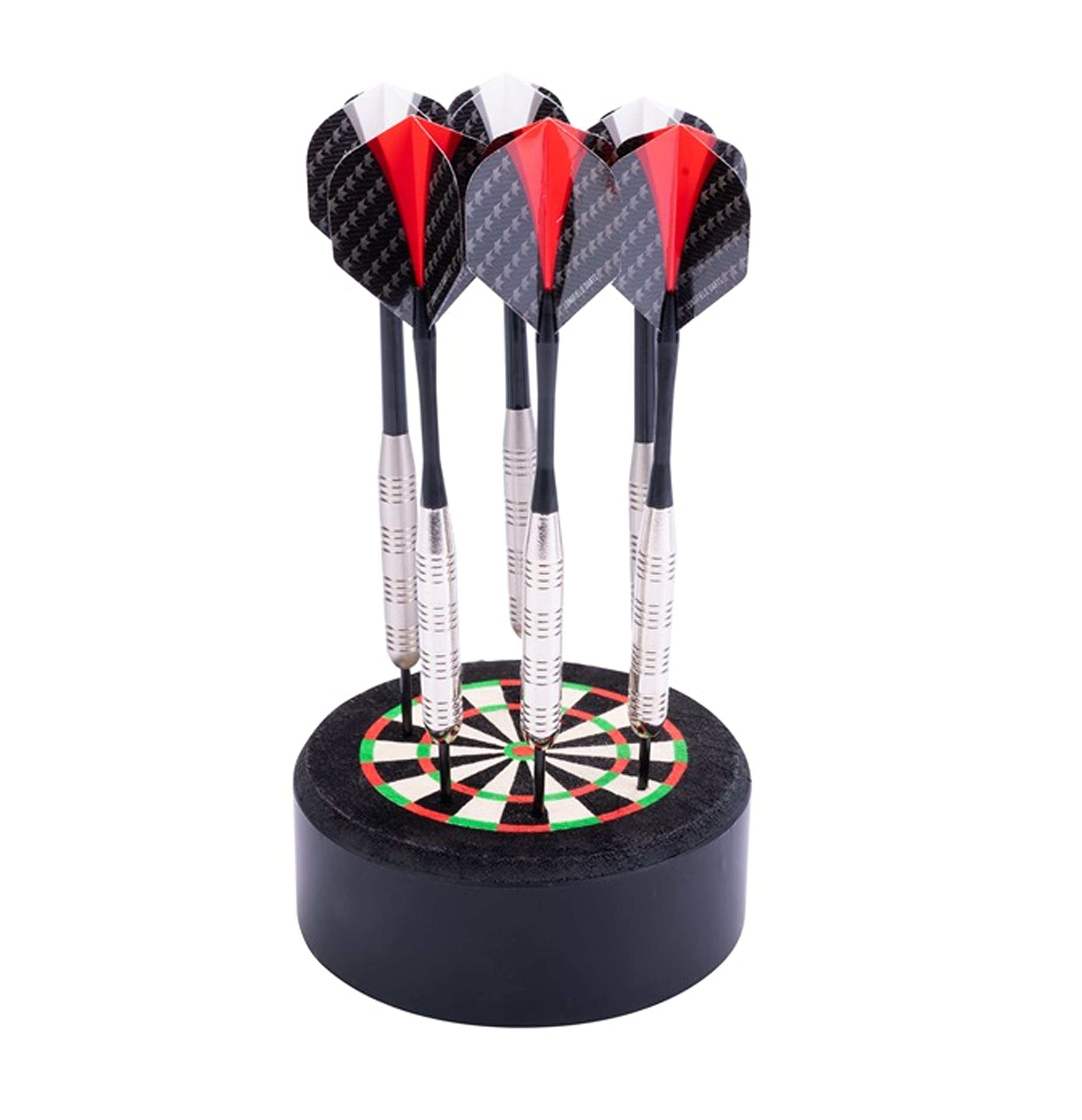 Engelhart - Sisal dartstandaard - Mini dartbord - Dart Dock - Accessoires voor dartspellen