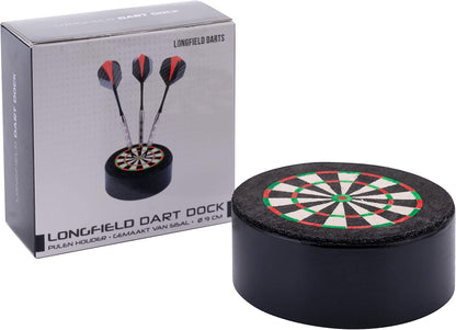 Engelhart - Sisal dartstandaard - Mini dartbord - Dart Dock - Accessoires voor dartspellen