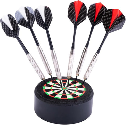 Engelhart - Sisal dartstandaard - Mini dartbord - Dart Dock - Accessoires voor dartspellen