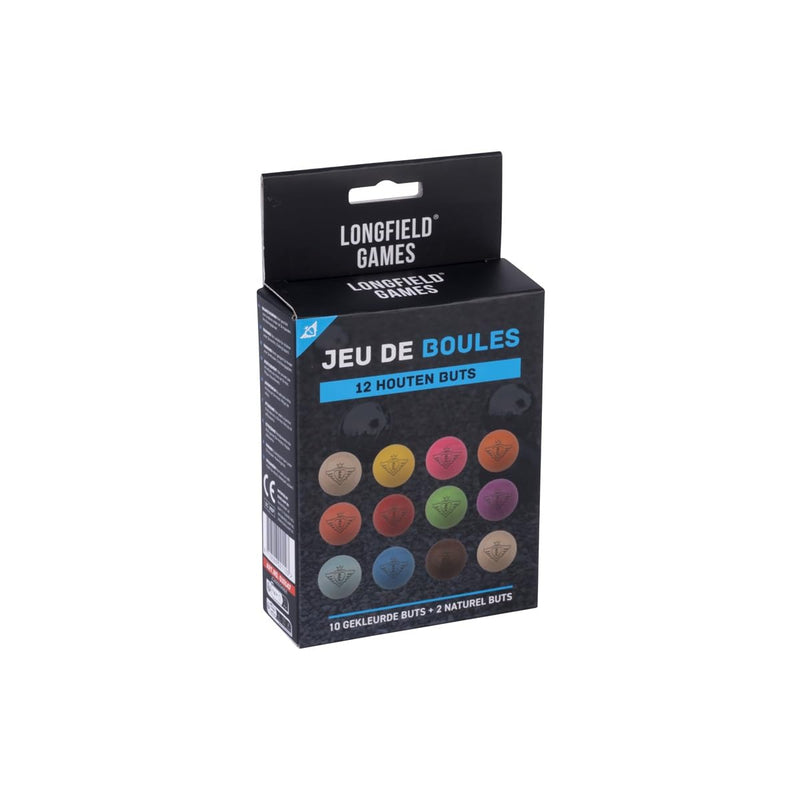 Jeu de Boules But Ø 30 mm – Houten Doelballetje – 6/12 / 24 Stuks – Petanque But – Club & Wedstrijd Accessoire – Engelhart