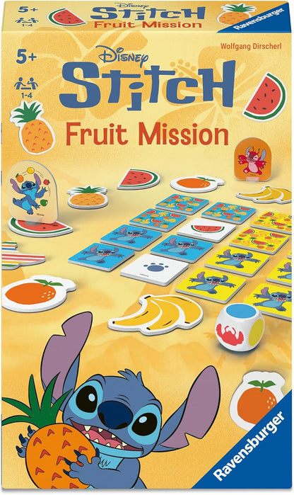 Ravensburger 24981 - Disney Stitch - Kooperatives Gedächtnisspiel im kompakten Mitbringspiele-Format für 2-4 Kinder ab 5 Jahren
