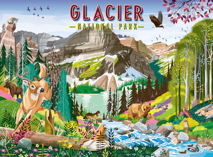 Ravensburger Glacier National Park 500 Piece Puzzle for Adults