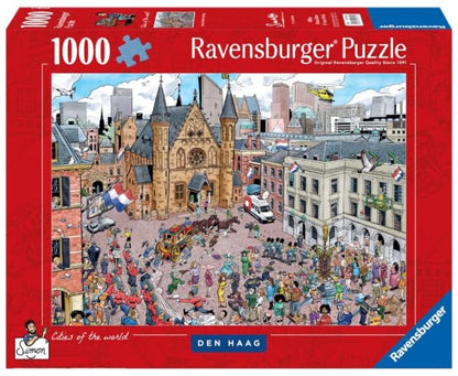 Ravensburger legpuzzel Den Haag 1000 stukjes puzzel volwassenen