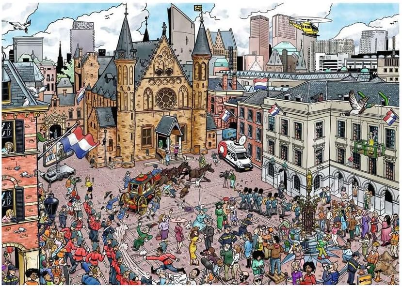 Ravensburger legpuzzel Den Haag 1000 stukjes puzzel volwassenen