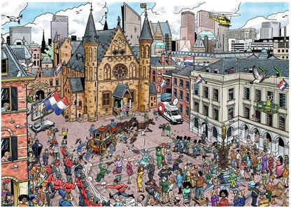 Ravensburger legpuzzel Den Haag 1000 stukjes puzzel volwassenen