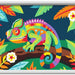Ravensburger CreArt Serie D, kleurrijke kameleon, schilderen op nummer, afmetingen 25 x 18,30 cm, spelletjes voor kinderen 9 jaar, cadeau-ideeën, cadeau voor kinderen van 9 jaar