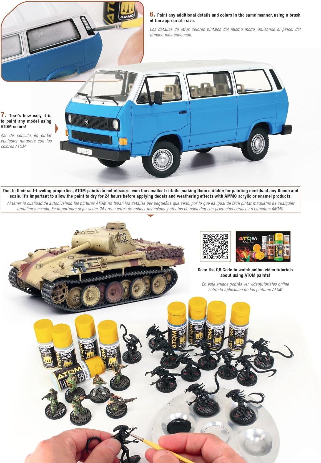 Ammo Mig Jimenez - Atom Us Navy Aircraft Colors From 1980S - Present  Day Set