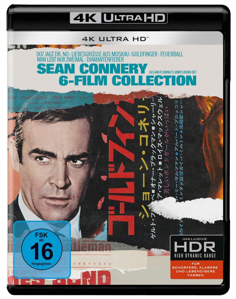 James Bond: Sean Connery 6-Film Collection (6 4K Ultra HD