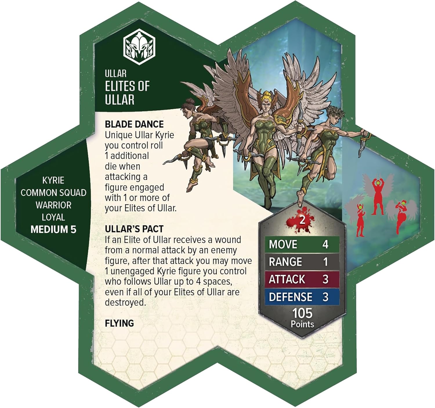 Renegade Games: Heroscape - Elites of Ullar & Ranoc Vipers Common Army Expansion - 6 Unpainted Assembled Miniatures, 2 Army Cards, Tabletop Game