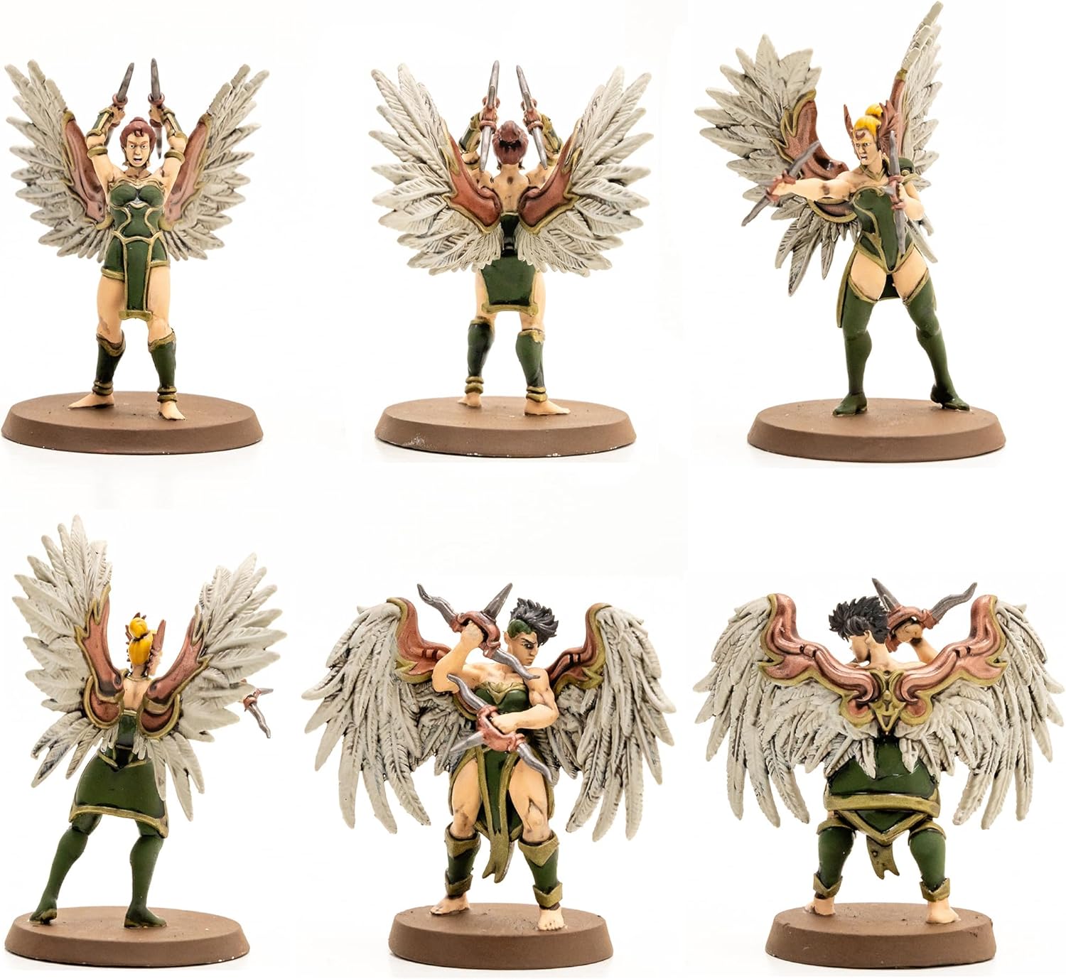 Renegade Games: Heroscape - Elites of Ullar & Ranoc Vipers Common Army Expansion - 6 Unpainted Assembled Miniatures, 2 Army Cards, Tabletop Game