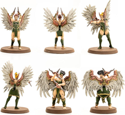 Renegade Games: Heroscape - Elites of Ullar & Ranoc Vipers Common Army Expansion - 6 Unpainted Assembled Miniatures, 2 Army Cards, Tabletop Game