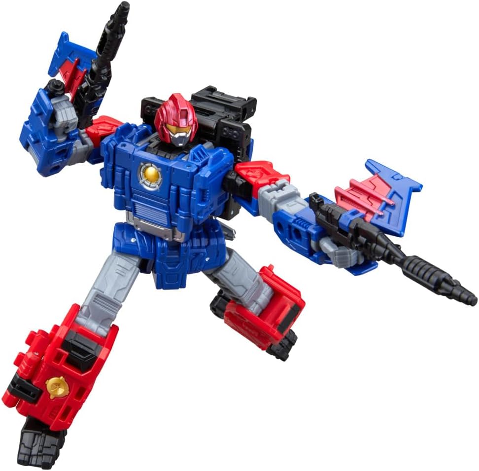 Transformers, Age of the Primes Voyager Class, Nexus Prime dei Tredici, action figure convertibile da 15 cm, giocattoli di robot dagli 8 anni in su