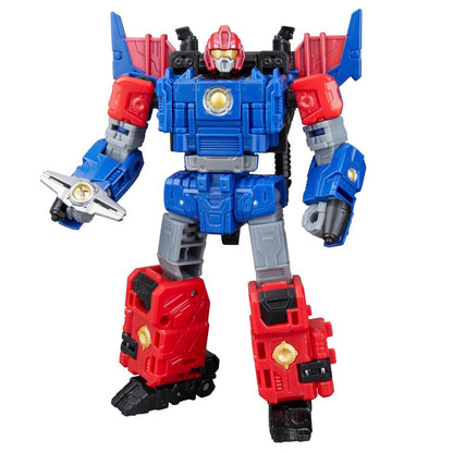Transformers, Age of the Primes Voyager Class, Nexus Prime dei Tredici, action figure convertibile da 15 cm, giocattoli di robot dagli 8 anni in su