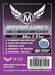 Mayday Games 80 66 x 91 Premium Purple Backed Card Game Sleeves - Standard