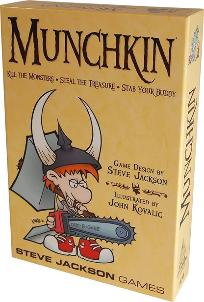 Steve Jackson Games | Munchkin | The Hilarious Fast-Paced Card Game for 3 to 6 Players | Ages 10 and Up | English
