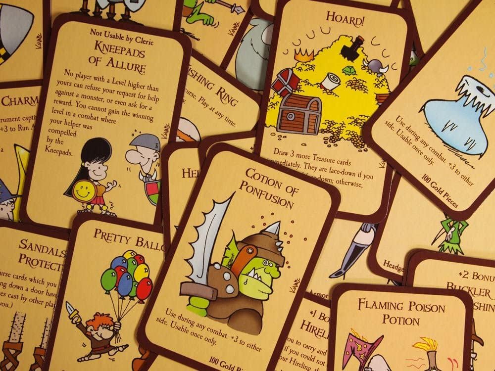 Steve Jackson Games | Munchkin | The Hilarious Fast-Paced Card Game for 3 to 6 Players | Ages 10 and Up | English