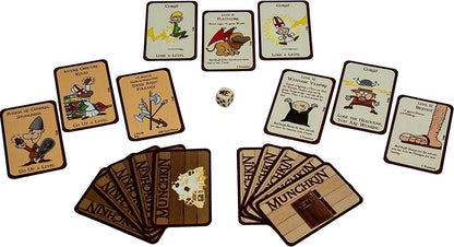 Steve Jackson Games | Munchkin | The Hilarious Fast-Paced Card Game for 3 to 6 Players | Ages 10 and Up | English