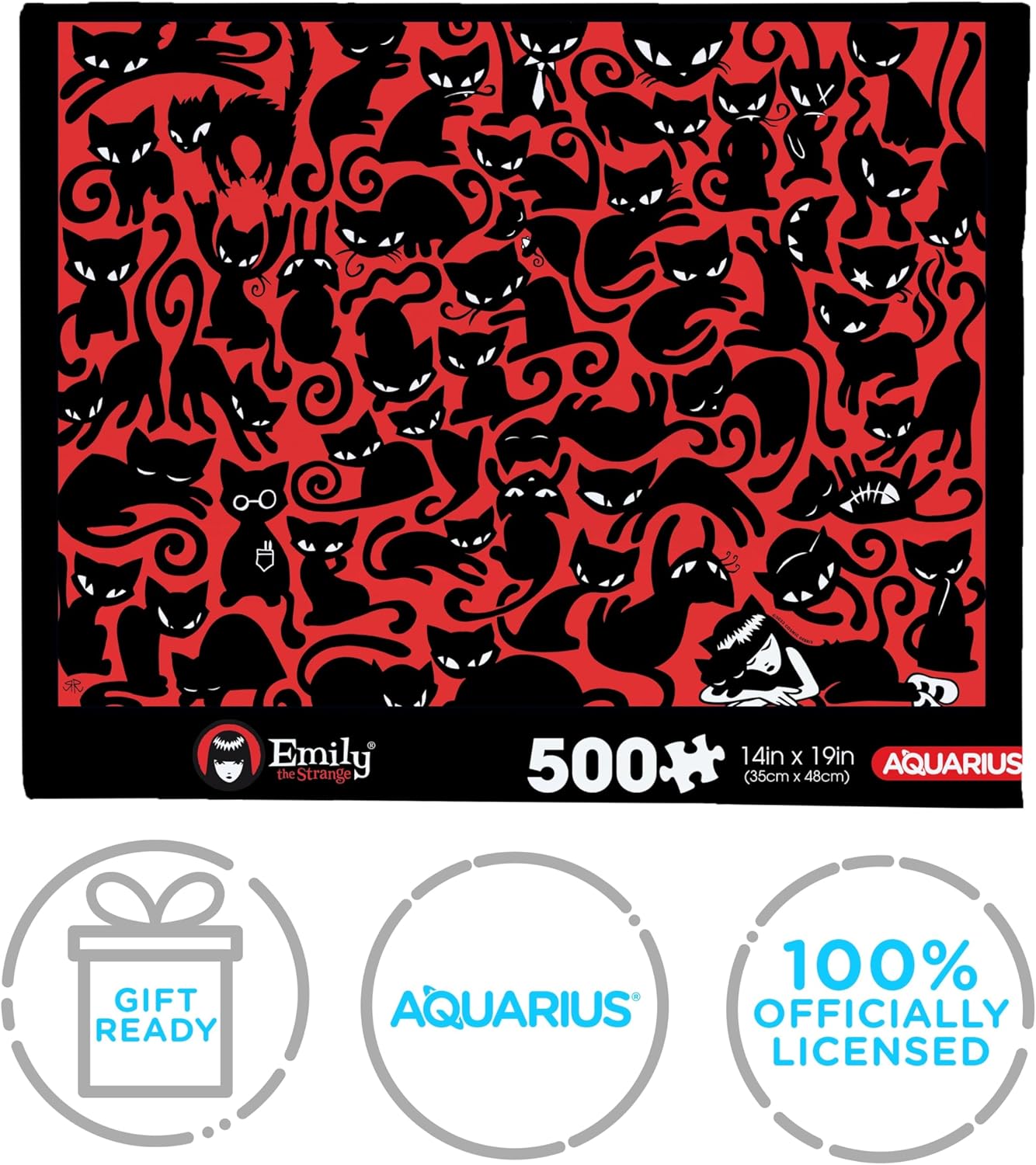 Emily The Strange 500 Piece Jigsaw Puzzle
