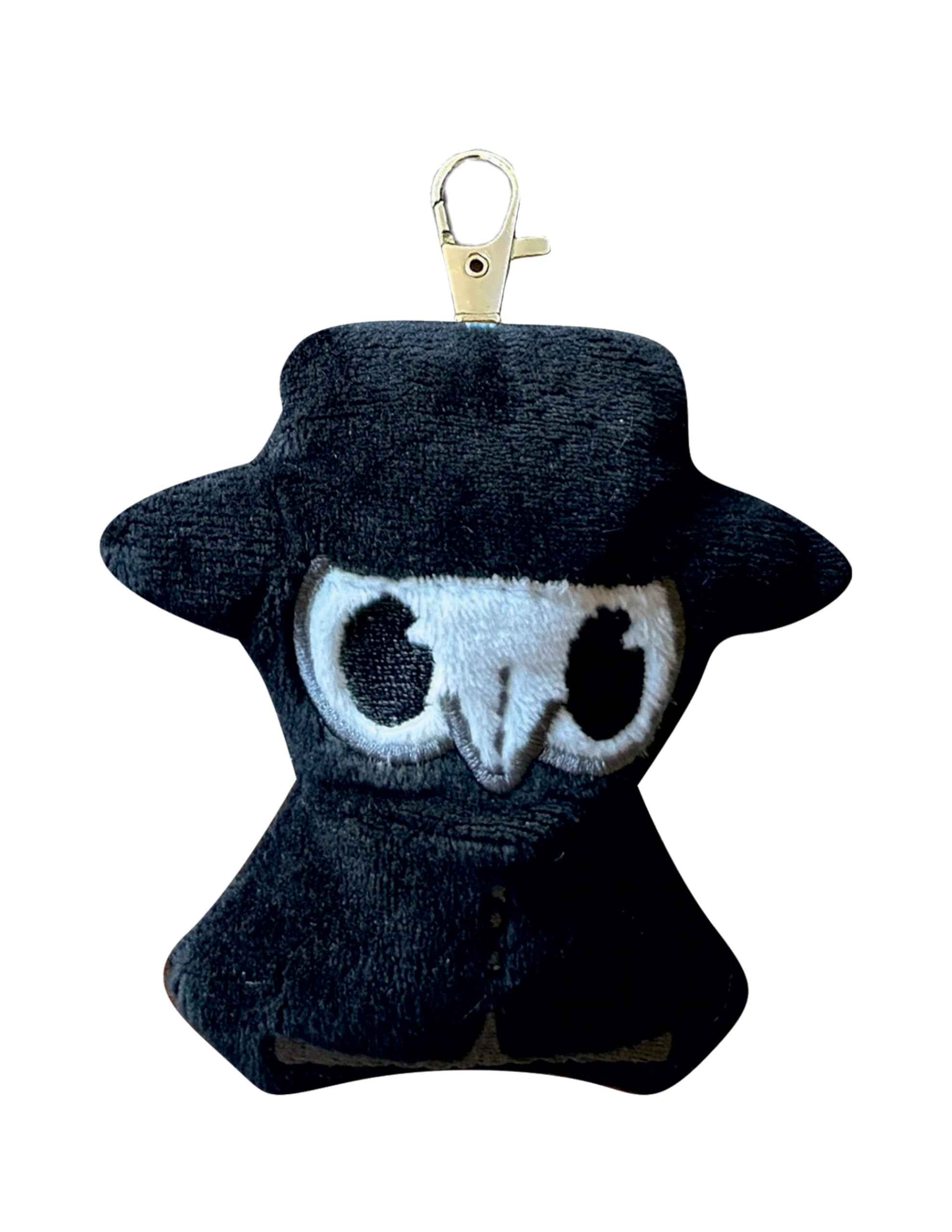 GAMAGO Plague Doctor BFF Mini Plush Keychain - Keychain - Bag Clip 4" x 4" - Perfect for Backpacks, Book Bags - Kids, Teens and Adults - Officially Licensed for