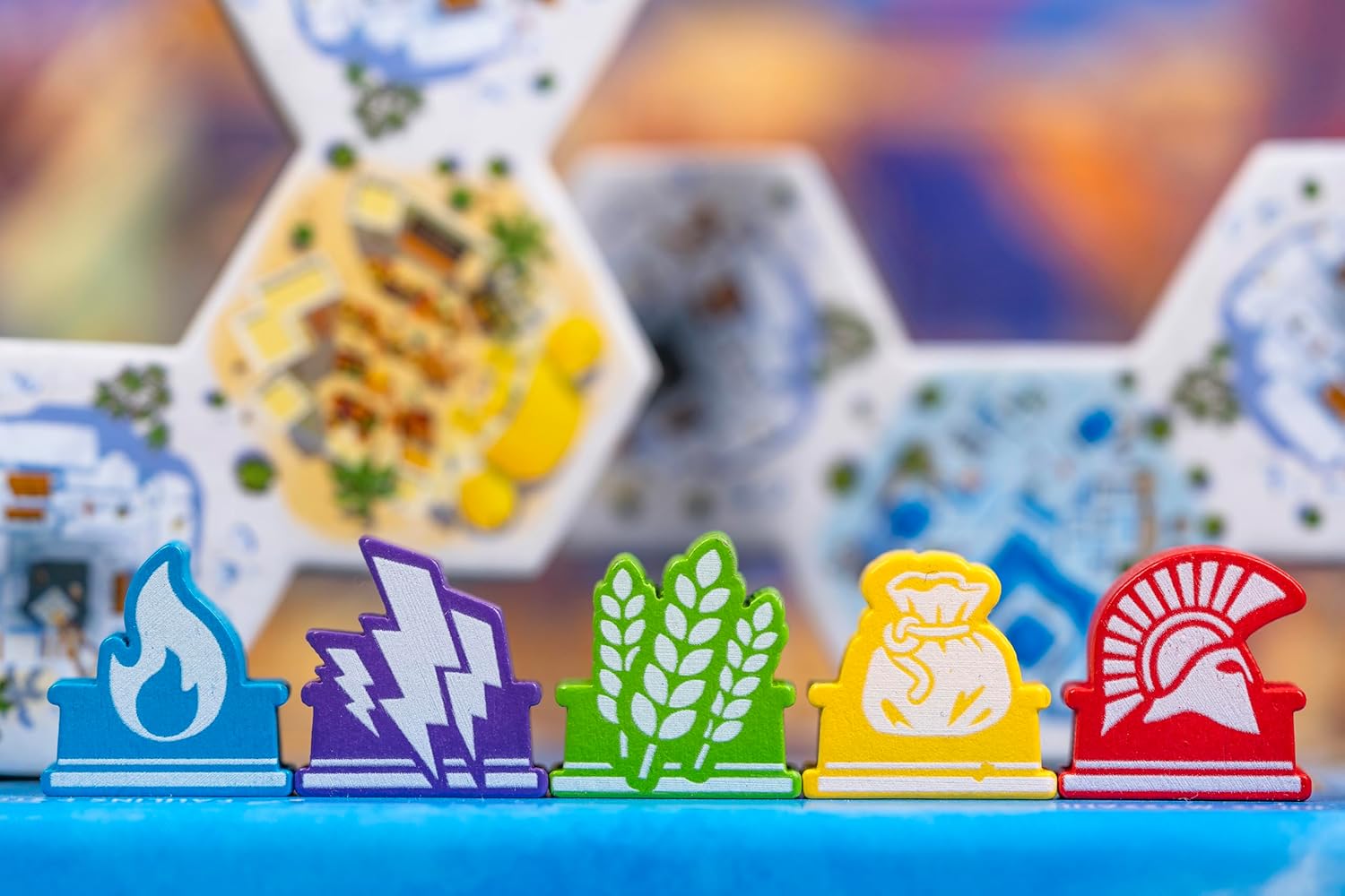 GIGAMIC - Akropolis: Pantheon – Strategic and immersive cooperative expansion for ambitious builders - From 1 to 4 players - From 8 years old - French version