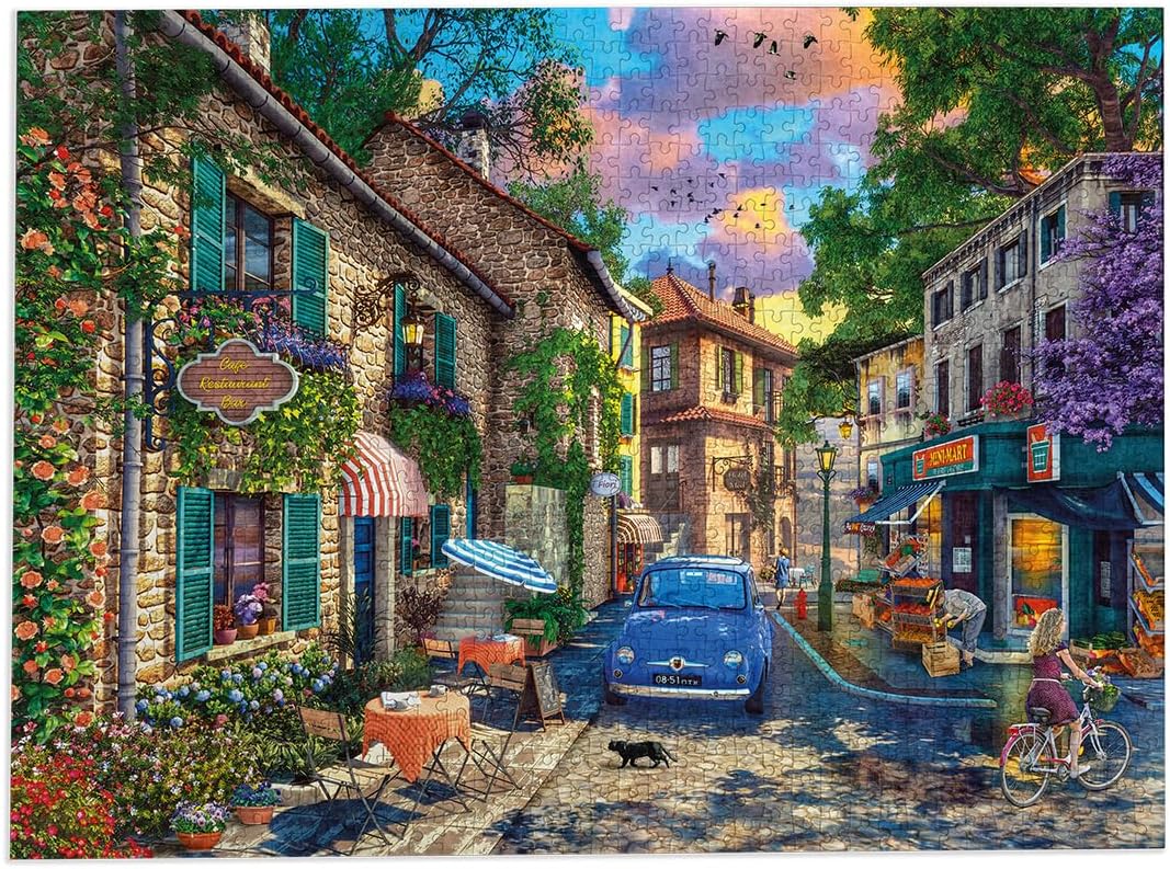 Gibsons Puzzle Morning in The Med 500XL - Extra große Teile