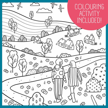 Jumbo Pieceful Mind Puzzles - A Piece of Nature, 7-Day Mindful Adults Jigsaws Set – 6 Daily 54 Piece Jigsaw Puzzles & Secret 7th Puzzle Included – Screen-Free Puzzle Set & Bonus Colouring Activity