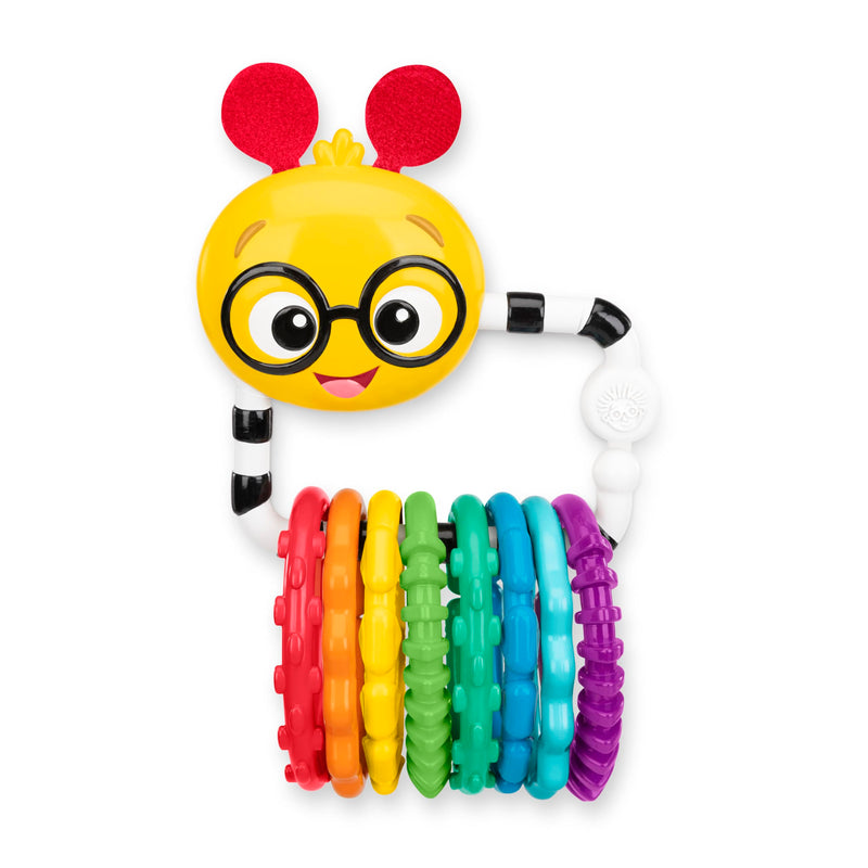 Baby Einstein, Cal’s Connectors – Jouet sensoriel avec Anneaux texturés, dès la Naissance