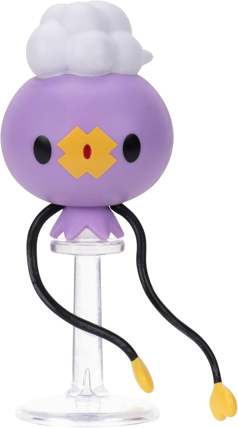 Pokémon Battle Figure PKW4531 Pikachu & Drifloon, officiële Pokémon-speelgoed voor kinderen van 4 jaar