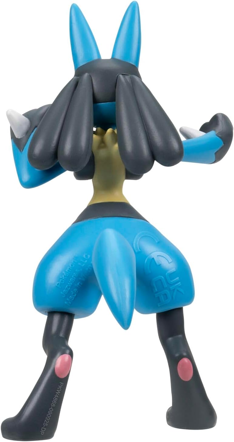 Pokémon Battle Figure PKW4868 Lucario Official Pokemon Toy for Children 4+ Years
