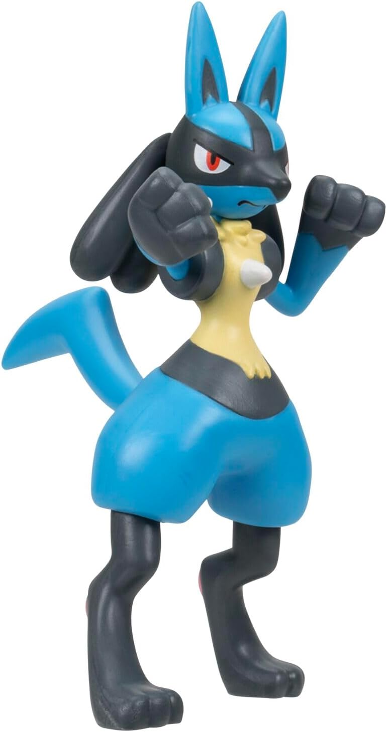 Pokémon Battle Figure PKW4868 Lucario Official Pokemon Toy for Children 4+ Years