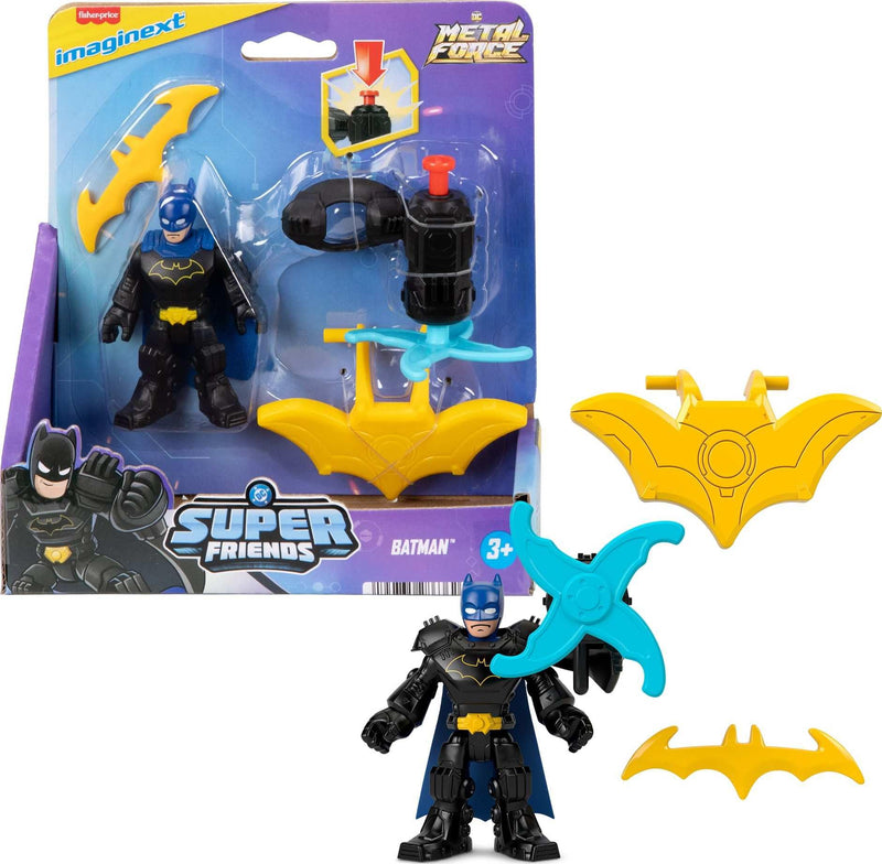 Fisher-Price Imaginext Dc: Batman Super Friends - Metal Force Figure (Jdk91)